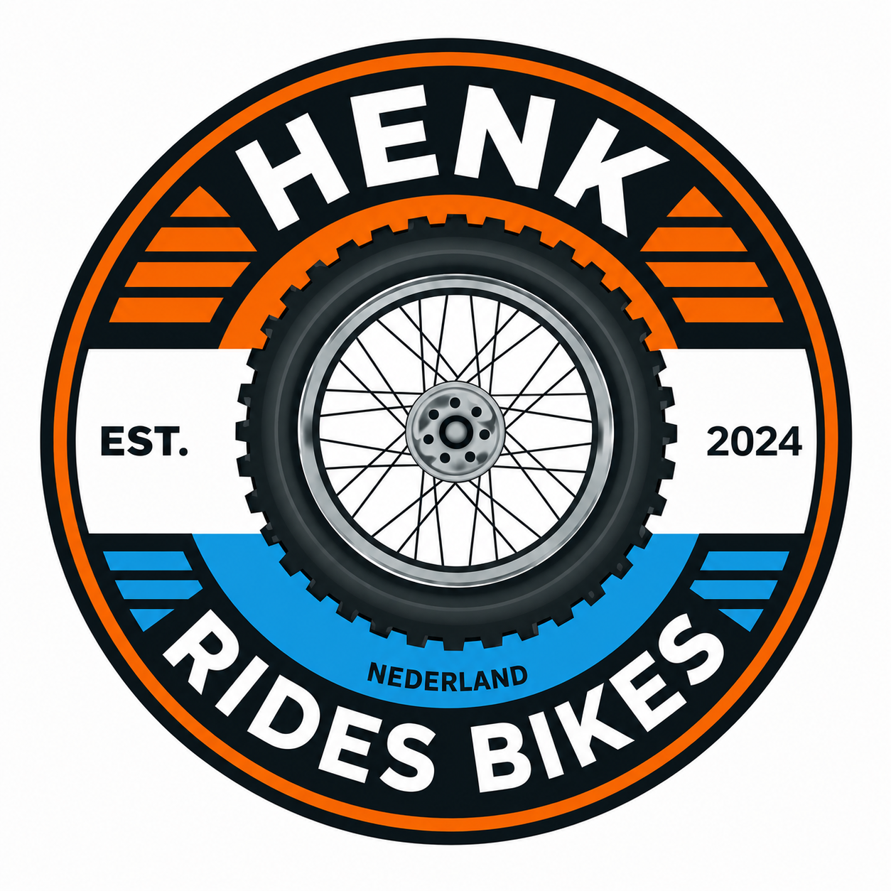 Henk Rides Bikes logo